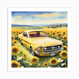 Car Art 29 Art Print