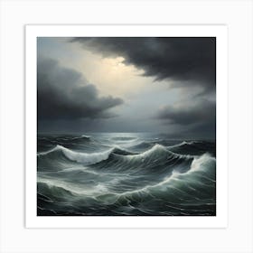 Stormy Seas Art Print