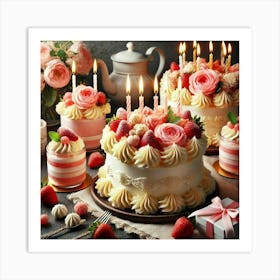 Birthday Cake Poster