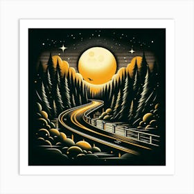 Road To Nowhere Art Print