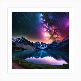 Milky Way 18 Art Print