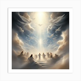 Souls In Heaven Art Print