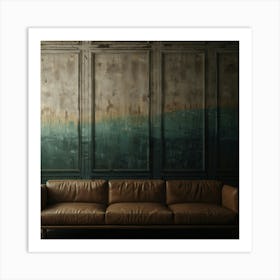 Couch Stock Videos & Royalty-Free Footage Art Print