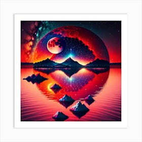 Psychedelic Painting Art Print