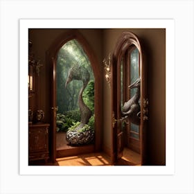 Room In The Forest Art Print