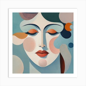 'Face Of A Woman' Art Print