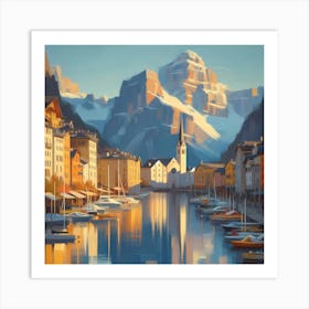 Switzerland 1 Art Print