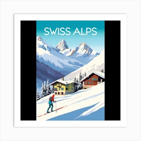 Swiss Alps Art Print