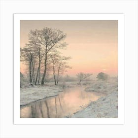 Winter Landscape Art Print