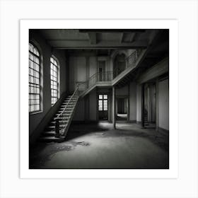 Abandoned Building Art Print