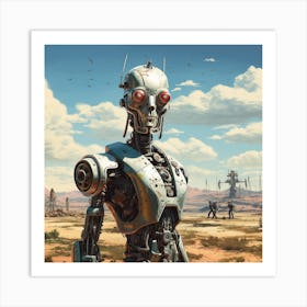 Star Wars Robot 1 Art Print