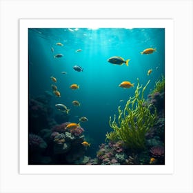 Coral Reef4 Art Print