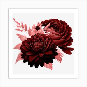 Red Roses Art Print