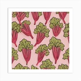 Rhubarb 144 Art Print