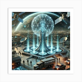 Defensive And Strategic Systems Art Print