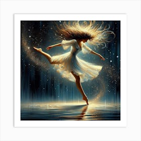 Ballerina 10 Art Print