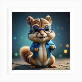 Alvin And The Chipmunks 35 Art Print