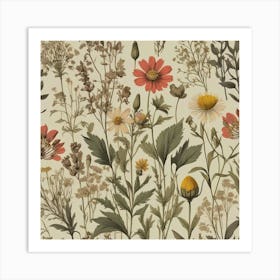 Wildflowers 37 Art Print