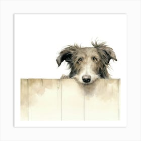 Scottish Deerhound 3 Art Print