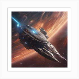 Spaceship Nebula #2 Art Print