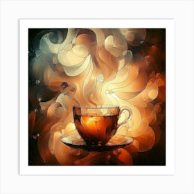 Tea Art 238 Art Print