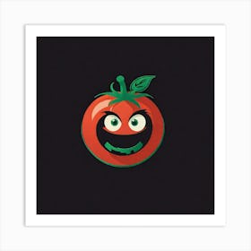 Tomato Face Art Print