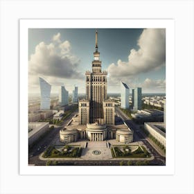 Poland'S Parliament Building Art Print