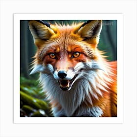 Red Fox 3 Art Print