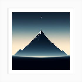 Mountain Landscape Art Print