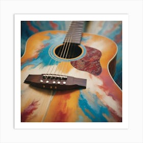 Acoustic Guitar 3 Art Print