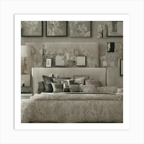 Modern Bedroom 10 Art Print