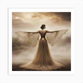 Angel Wings Art Print