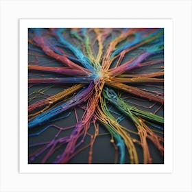 Neural Network 11 Art Print