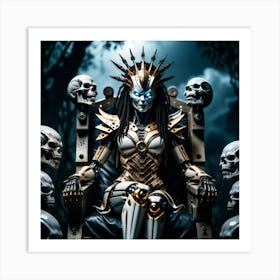 Queen of Evil Art Print