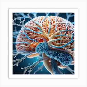 Brain Anatomy 3 Art Print