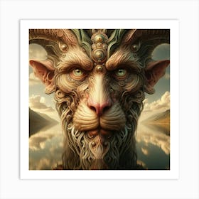 Ghai's Head Art Print