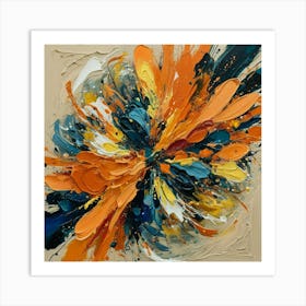 Abstract Painting 17 Art Print