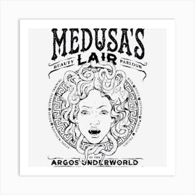 Medusa S Lair Beauty Parlour Art Print