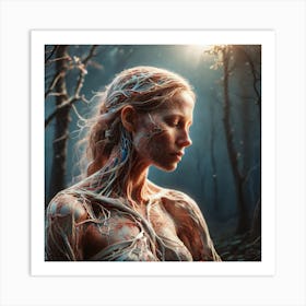 Creature Of The Forest Art Print