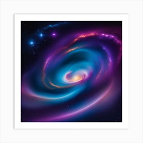 Spiral Galaxy Art Print