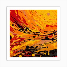 Abstract Painting 113 Art Print