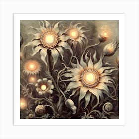 Flowers Of The Night Art Print