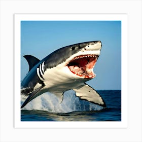 Great White Shark 3 Art Print