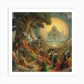 Taj Mahal 12 Art Print