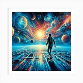 Space Odyssey Art Print