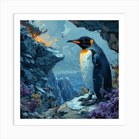 Penguin 3 Art Print