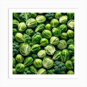 Brussels Sprouts 16 Art Print