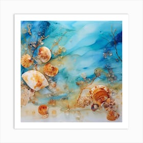 Sea Shells 3 Art Print