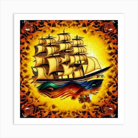 Sailing Ship Art Print