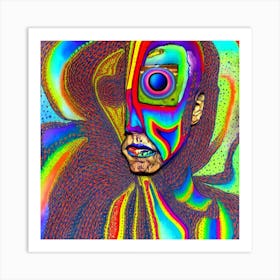 Psychedelic Art 7 Art Print